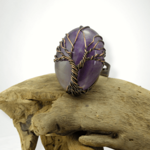 67 Verstelbare ring verbronsd levensboom motief met amathist edelstenen juwelen boho spiritueel hippie tribal symbolen etnisch verstelbaar 1 PhotoRoom 1
