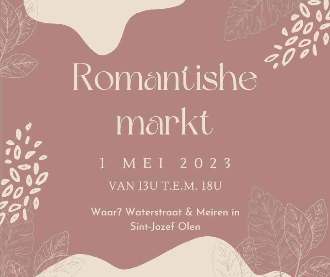Romantische Markt olen