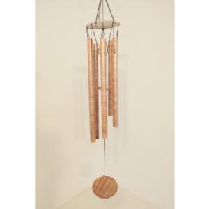 Metalen Windgong Woodlook XL (82cm)