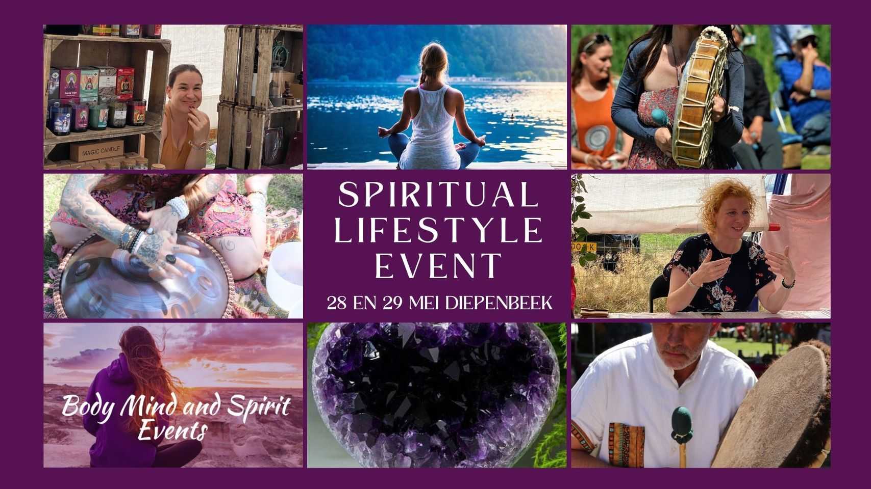 Spirituele lifestyle beurs, in en outdoor