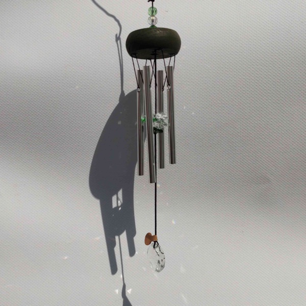 kleine mini windgong met suncatchers cristallen (3)