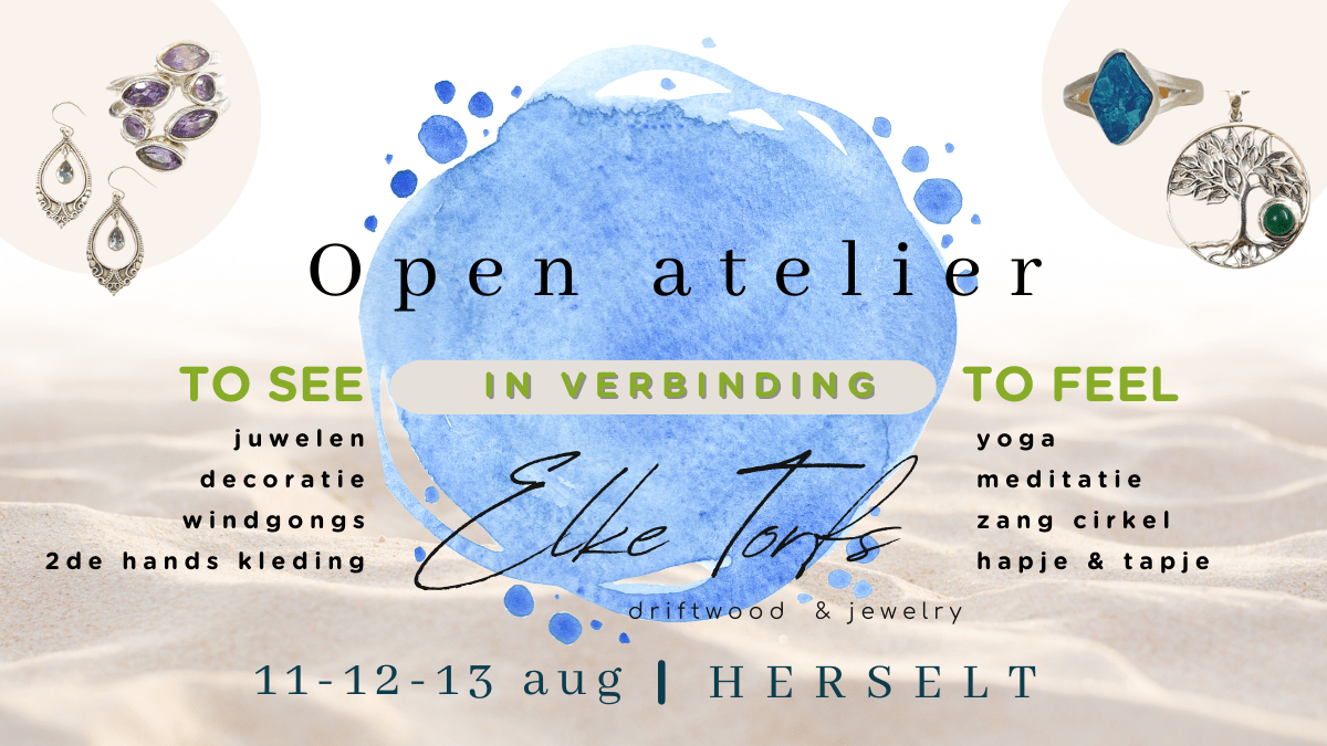 elke torfs open atelier evenement 11 12 en 13 augustus 2023