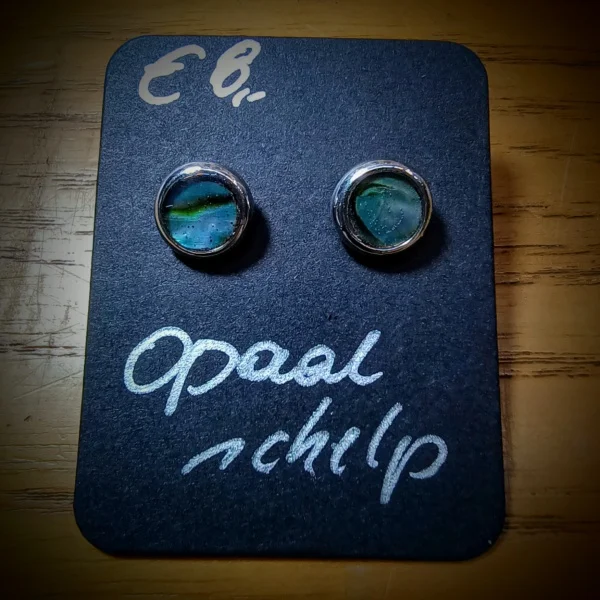 abalone schelp oorbellen 8mm rvs (3)