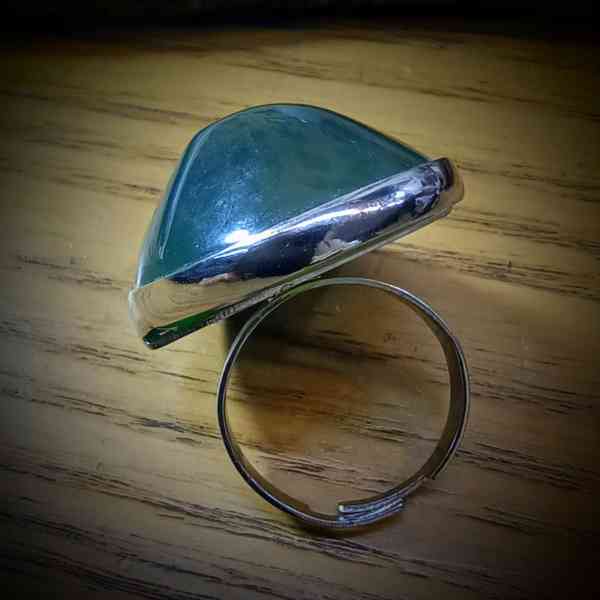 groene agaat geode rvs ring verstelbaar 40x35mm (3)