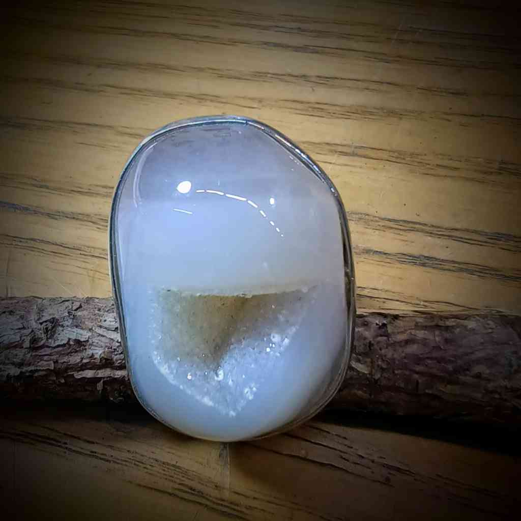 witte agaat geode rvs ring verstelbaar 31x23mm (1)