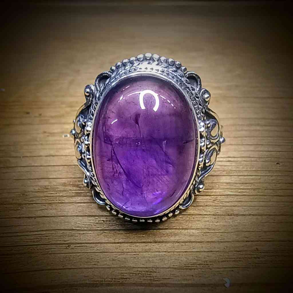 amethist ring groot 925 sterling zilver (3)