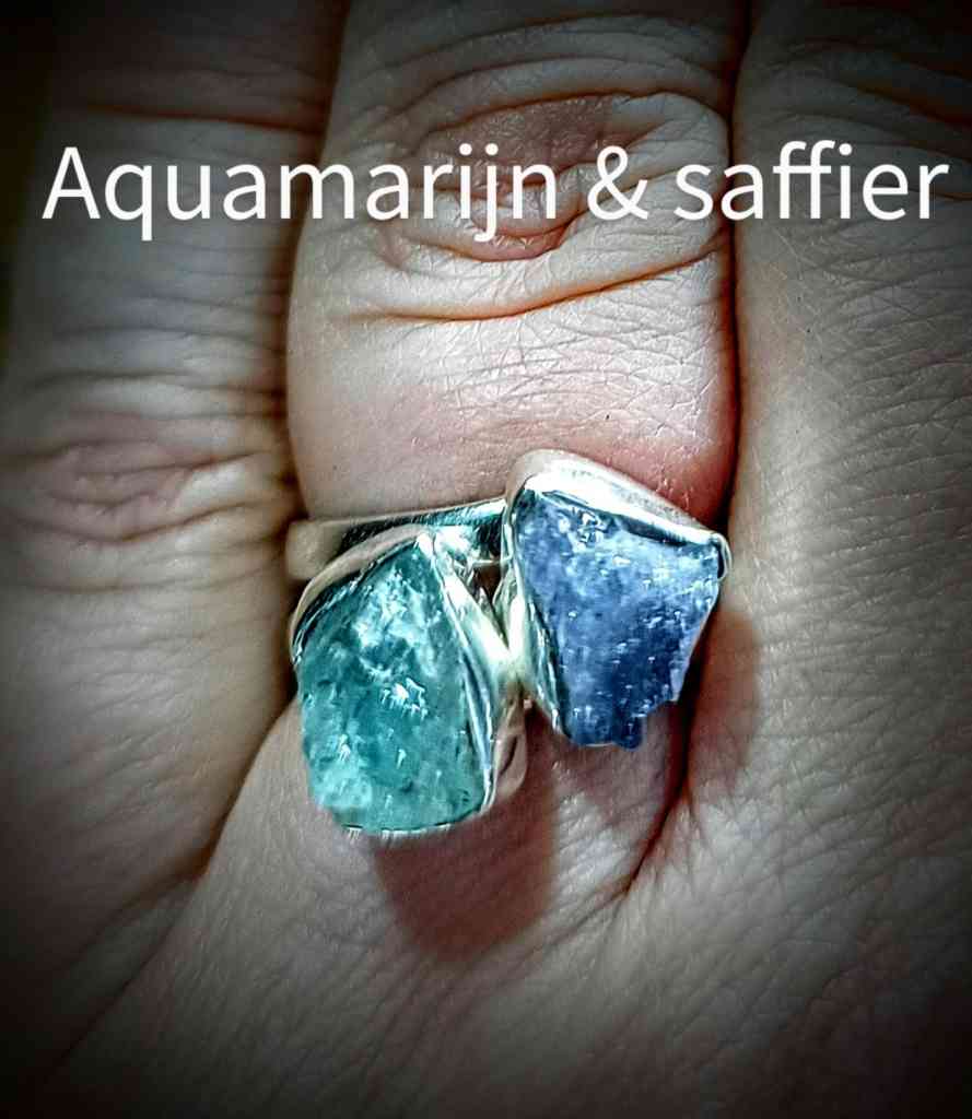 aquamarijn saffier