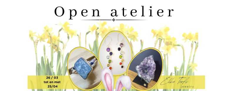 Lentecollectie 2024 Open Atelier Elke Torfs juwelen in herselt 1 lentecollectie open atelier