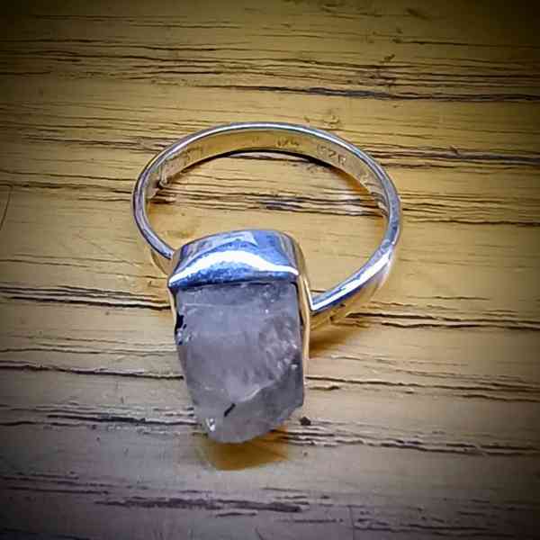 maansteen verstelbare ring 925 sterling zilver (4)