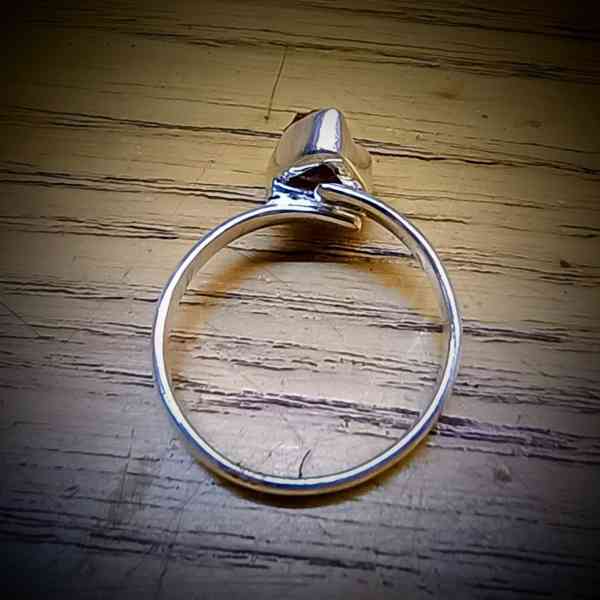 roze toermalijn verstelbare ring 925 sterling zilver (5)