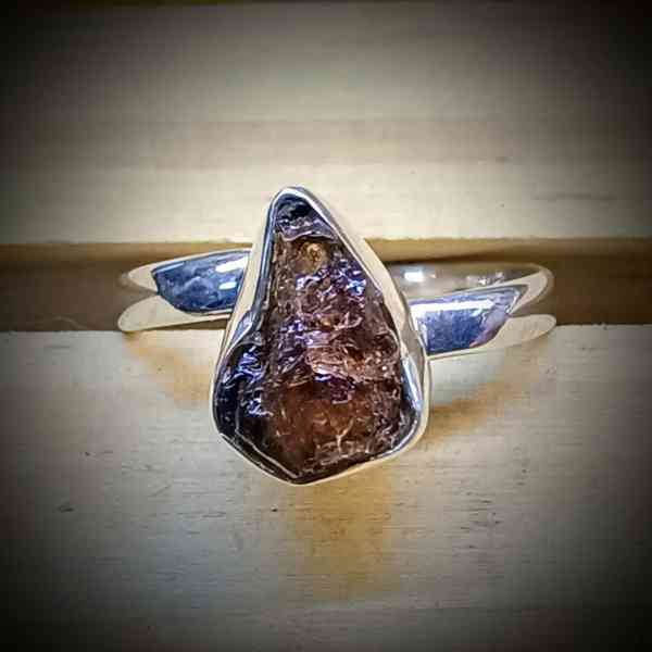 roze toermalijn verstelbare ring 925 sterling zilver (7)