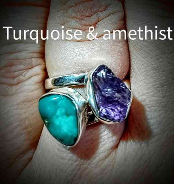 turquoise amethist